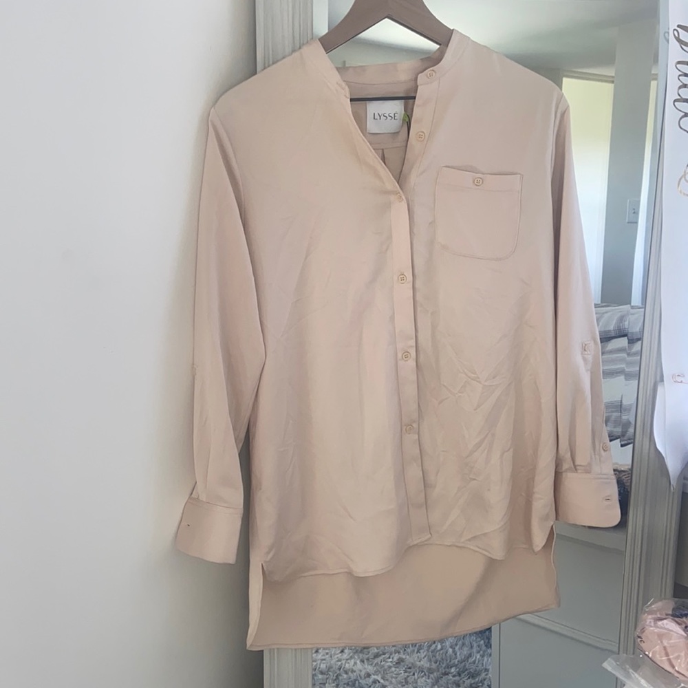 Brand New Lysse silk button up